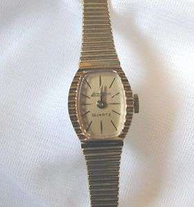 Vintage Armitron Ladies Goldtone Quartz Watch NeverWorn  
