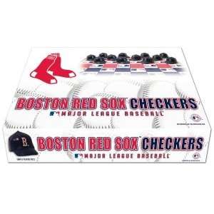  Boston Red Sox Checker Set: Sports & Outdoors