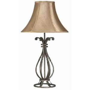    Craftsman Collection Wrought Iron Table Lamp: Home Improvement