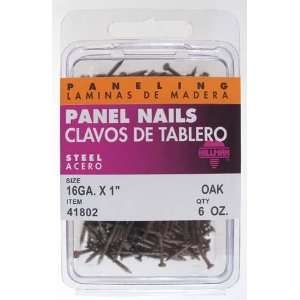   Fasteners 6Oz 1 Oak Panel Nail 41802 Paneling Nails