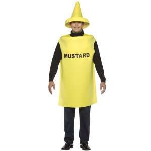  Lets Party By Rasta Imposta Mustard Adult Costume / Yellow 