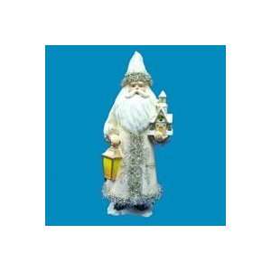 New   13 Wynterclaus Santa Claus with Church and Lantern 