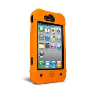   BullFrogz Case for iPhone 4   1 Pack   Retail Packaging   Orange/Black