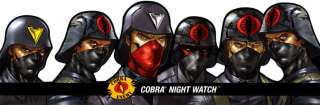 2005 COBRA NIGHT WATCH TROOPER SET NET EXCL100% CMP  