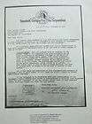   MONROE/NORMA JEANE DOUGHERTY SIGNED CONTRACT WITH FOX 1947(LIFE
