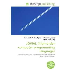  JOVIAL (high order computer programming language 