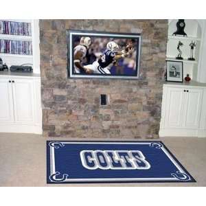   By FANMATS NFL   Indianapolis Colts 4 x 6 Rug: Home & Kitchen
