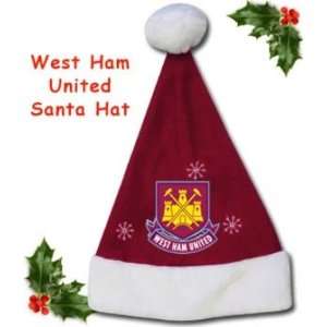  West Ham United Crest Santa Hat