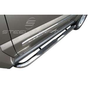 Steelcraft 220707 3 in. Round Side Bar; Polished Stainless Steel;