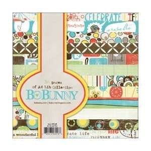  Bo Bunny Ad Lib Paper Pad 6X6 36 Sheets ; 3 Items/Order 