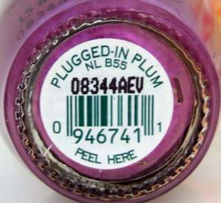 OPI Nail Polish Lacquer Plugged In Plum Warm Fuchsia Purple NEW Free 