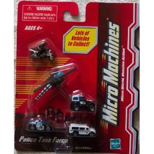  Micro Machines Police Task Force: Toys & Games