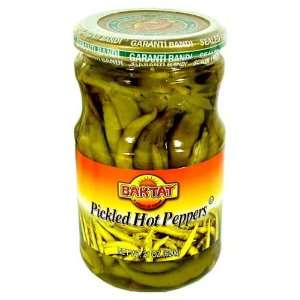 Baktat Hot Pickled Peppers in Brine   1.3lb  Grocery 