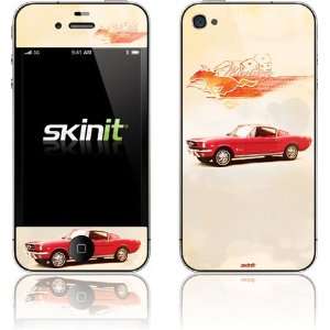  1965 Red Mustang with Dice skin for Apple iPhone 4 / 4S 