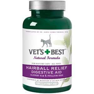 Vets Best Hairball Relief Tabs 