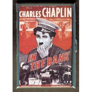 CHARLIE CHAPLIN IN THE BANK ID Holder, Cigarette Case or Wallet MADE 