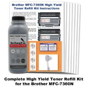  Brother MFC 7360n High Yield Toner Refill Kit Office 
