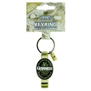  Guinness 2011 Bottle/Can Opener Keyring Patio, Lawn 