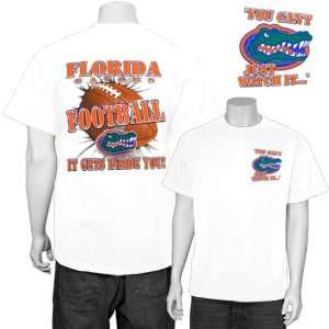 Florida Gators It Gets Inside You Football T shirt  