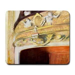  Theater Loge By Edgar Degas Mouse Pad: Office Products