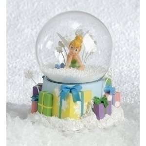 Disney Tinker Bell Christmas Dry Snow Dome Globe 