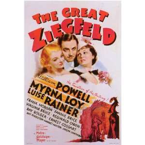  The Great Ziegfeld (1936) 27 x 40 Movie Poster Style B 
