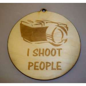  I shoot People   Photograher ornament 