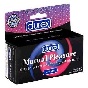   Condoms, Mutual Pleasure Lubricated,12 condoms