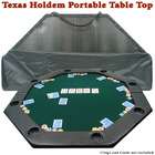 Unknown 84 inch Texas Holdem Green Felt Poker Table