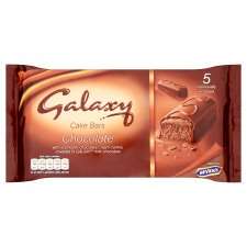 Mcvities Galaxy Cake Bars 5 Pack   Groceries   Tesco Groceries