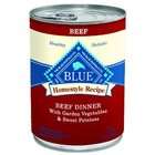 Blue Buffalo Canned Dog Food, Beef Dinner