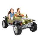 Power Wheels Fisher Price Monster Traction Jeep Hurricane   Green