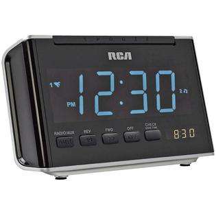 OEM Dual Alarm Clock Radio Am Fm Radio High Low Brightness Control at 
