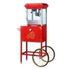   Popcorn Red Pickford Four Ounce Theater Style Popcorn Machine and Cart