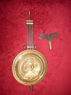 ANTIQUE WALL CLOCK REGULATOR FRIEDRICH MAUTHE GERMANY 1890 th DRP 