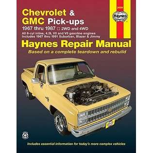 Motorbooks Intl Chevrolet & Gmc Pick Ups Automotive Repair Manual 