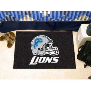  NFL Detroit Lions Logo Chromo Jet Printed Rectangular Area 
