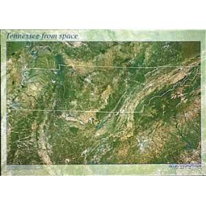  The State of Tennessee From Space Print Toys & Games