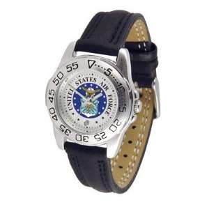  Air Force Falcons Suntime Ladies Sports Watch w/ Leather 