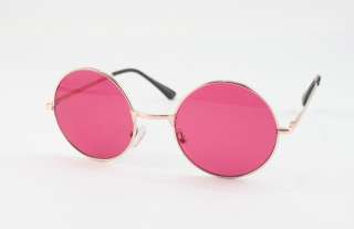   John Lennon Round Style Shades Ozzy Vintage Hippie Designer Sunglasses