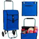   Tools Eco Friendly Portable Canvas Shopping Cart   3 Compartments