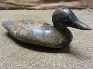 Vintage Wooden Duck Decoy > Antique Old Decoys Hunting Geese Wood Hunt 