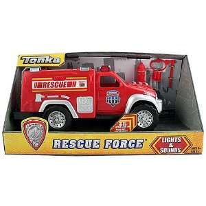  Tonka Lights and Sounds Rescue Force Red Fire Truck Toys 