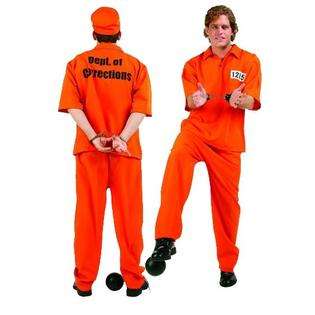 RG Costumes 80408 Convict Costume   Size Adult Standard 