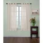 Curtain Fresh Odor Neutralizing Voile Grommet Sheer Window Curtain 