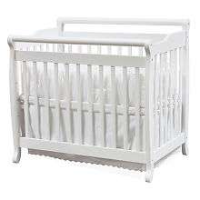 DaVinci Emily Mini Convertible Crib   White   DaVinci   Babies R 
