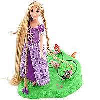 Disney Tangled Rapunzel Braiding Friends Hair Braider   Mattel 