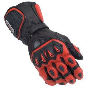  Cortech Adrenaline Gloves   2X Large/Red/Black Automotive