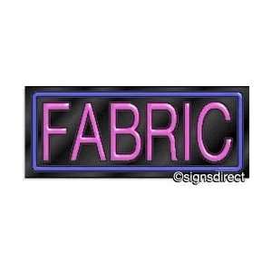  Fabric Neon Sign, Background MaterialClear Plexiglass 