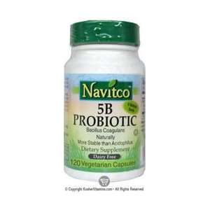  Navitco Kosher 5B 5 Billion Probiotic 120 Vegetarian 